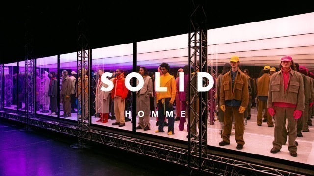 'Solid Homme Fall/Winter 2022 Collection - Paris Fashion Week Men\'s'