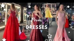 'PROM DRESS shopping - SENIOR YEAR'