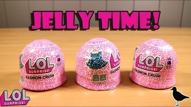 'LOL Surprise Dolls Fashion Crush Opening! Clothing in Jelly! | Birdew Reviews'