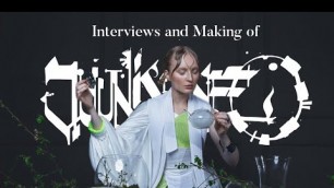 'JUUNISHINEO-  Interviews and making of - at London Fashion Week - Fashion Scout Digital \'22'
