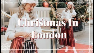 'CHRISTMAS DAY & New Years EVE OUTFIT IDEAS // Christmas in London Lookbook // Fashion Mumblr'