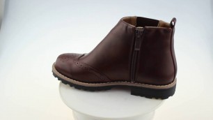 'Children Winter Leather School  Fashion Footwear Kid Chelsea Boots'