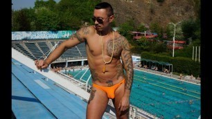 'GymSwim Cosmic push-up mens briefs - swimwear collection for men 2018'