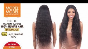 'Model Model Nude Premium 13\"x4\" Lace Frontal Wig - Body Wave'