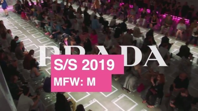 'Prada Spring/Summer 2019 Men\'s Runway Show | Global Fashion News'