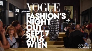 'Golden Catwalk - Vogue Fashion´s Night Out 2016'