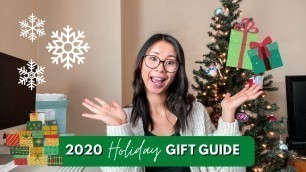 'HOLIDAY GIFT GUIDE 2020 | Gift Ideas for in your 20s | Tech | Fashion | Home | Beauty'