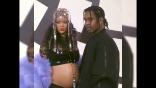 'Asap Rocky and Rihanna at Gucci fashion show in Milan video clips || ship FEBRUARY 25TH'