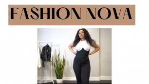 'Fashion Nova Haul and Style Inspiration'