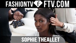 'Hairstyle at Sophie Theallet Spring 2016 New York Fashion Week | FashionTV'