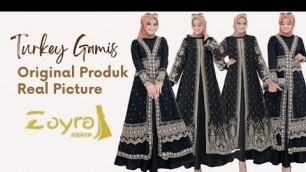 'Original Turkey Dress Premium By Zayra Solo'