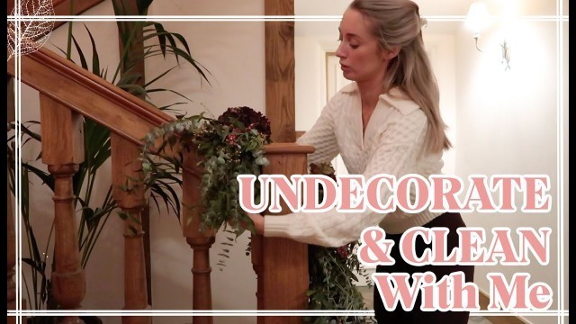 'UNDECORATE & CLEAN WITH ME // SKIN + ME REVIEW // Fashion Mumblr Vlogs'
