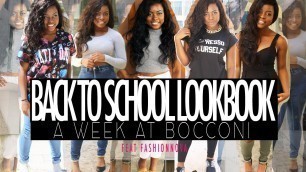 'Back to School/Fall Lookbook ft FASHION NOVA'