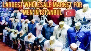 'Fake designer market in Istanbul Turkey |Where to find cheap wholesale men clothes'