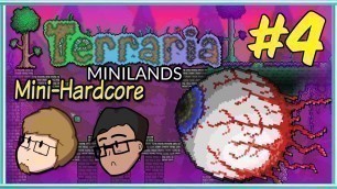 'Terraria Minilands Part 4 - (EPIC BATTLE!) MINI HARDCORE | Funcore Guys'