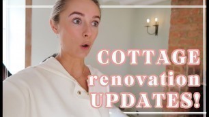 'COTTAGE RENOVATION UPDATES & Home Cooking'