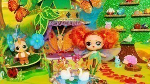 'DIY Miniature Dollhouse Room Decor~Fairy Family LOL Surprise DOLLS Magic Forest'