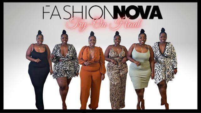 'Fashion Nova Curve Try On Haul | Plus Size & Curve Fashion | Sale Items | Accessories | Quiara B'