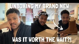 'Ask Hasani Style | Unboxing The Caballero Chelsea Boot'