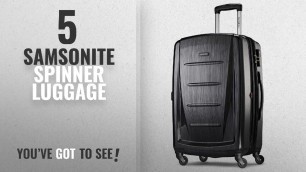 'Top 10 Samsonite Spinner Luggage [2018]: Samsonite Winfield 2 Hardside 28\" Luggage, Brushed'