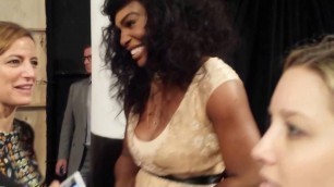 'Backstage at Serena Williams Signature Statement'