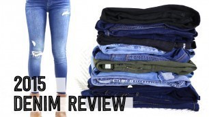 '2015 Denim Jeans Review | Try on Fashion Haul | Miss Louie'