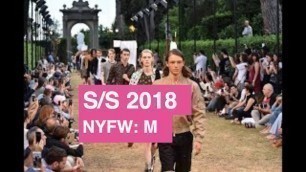 'JW Anderson Spring / Summer 2018 Men\'s Runway Show | Global Fashion News'
