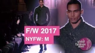 'Joseph Abboud Fall / Winter Men\'s Runway Show | Global Fashion News'