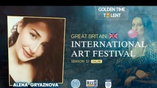 'Golden Time Talent | 32 Season | Alena Gryaznova | FASHION ILLUSTRATION'