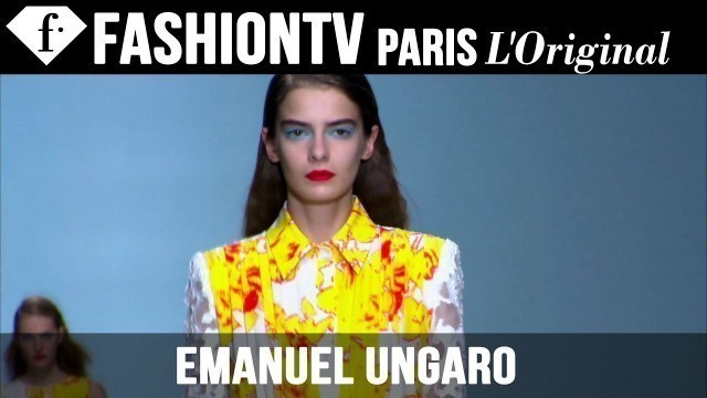 'Emanuel Ungaro Spring/Summer 2015 | Paris Fashion Week | FashionTV'