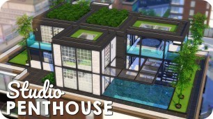 'FASHION STUDIO PENTHOUSE | Sims 4 Moschino Speed Build'