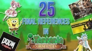 '25 Final References in Terraria Journey\'s End | Weapons, Items, Vanity Sets and More'