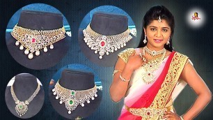 'Latest Trendy Fashion Jewelry on Pinterest || Andham Abharanam || Vanitha TV'