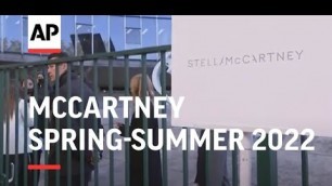 'Stella McCartney shows bodycon silhouettes, cut-outs in colorful spring-summer 2022 collection'