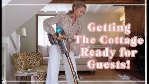 'GETTING THE COTTAGE READY FOR OUR FIRST GUESTS // Fashion Mumblr Vlogs'
