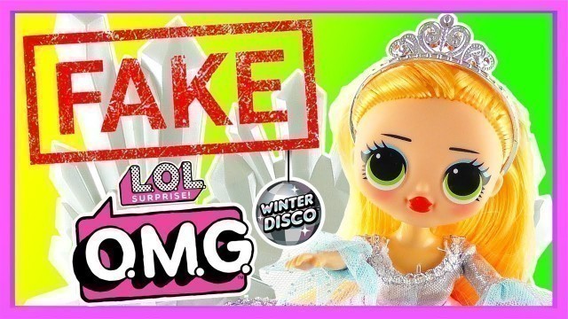 'FAKE L.O.L. Surprise! O.M.G. Crystal Star COLLECTOR EDITION Fashion Doll Review & Unboxing'
