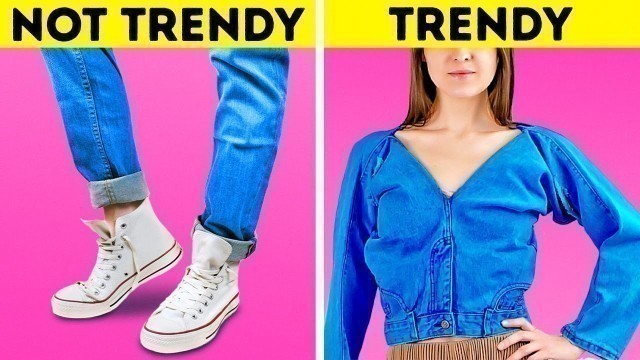 'COOL DIY CLOTHES HACKS || Amazing Jeans Ideas To Refresh Your Style'