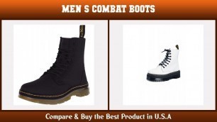 'Top 10 Men\'s Combat Boots to buy in USA 2021 | Price & Review'