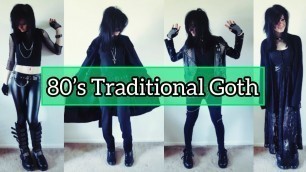 '| Ten 80’s Traditional Goth Outfits |'
