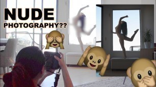 'Nude/Fashion Photoshoot || Vlog + BTS'