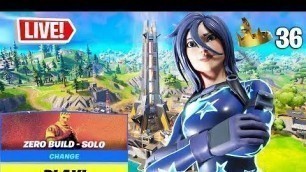 'HIGH KILL Solo 40+ CROWN WIN NO BUILDING/ FASHION SHOW  LIVE PLAYING FORTNTE WITH VIEWERS LIVE'
