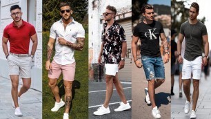 'Men\'s Shorts Style For Summer || Latest Stylish Shorts Pant Outfits || Men\'s Fashion & Style 2021'