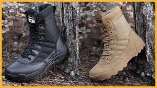 'Top 5 Best Tactical Boots For Military, Work & Survival'