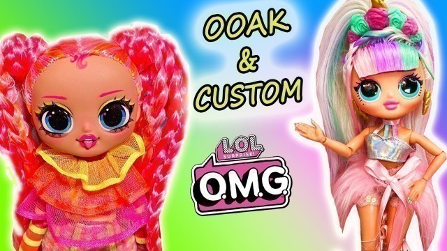 'NEW LOL Surprise OMG Fashion  DOLL OOAK CUSTOM REAL photos of dolls from collectors LOL OMG 4th part'