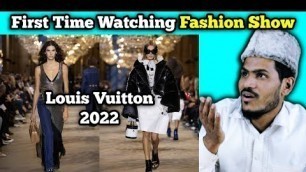 'Villagers React To Women’s Spring-Summer 2022 Fashion Show | LOUIS VUITTON ! Tribal People React To'