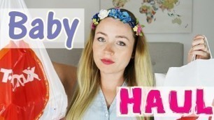 'BABY HAUL | TK Maxx | H&M | Baby Fashion'