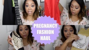 'Pregnancy Fashion Haul: Forever 21, Fabletics, ShoeDazzle & SolelyGifted | MommyTipsByCole'