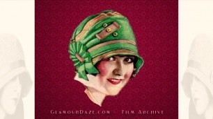 'The Unsinkable Cloche Hat - 1920s Hat fashion.'
