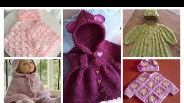 'Cutest crochet baby dresses |Poncho & Hoodies| #babyfashion'