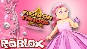 'Fashion Famous \'\'PİNK\'\' Konseptinde Yarıştım !!  | Roblox Fashion Famous -  Güzellik Yarışması'
